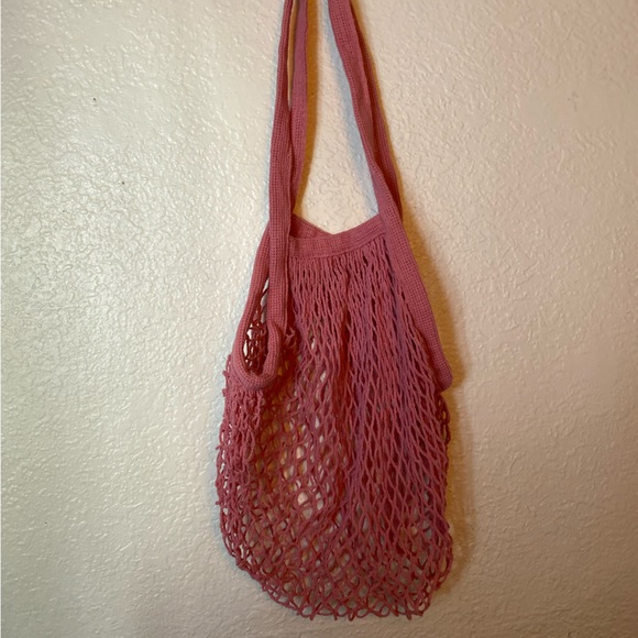 Pink Net bag - Picture 2 of 2